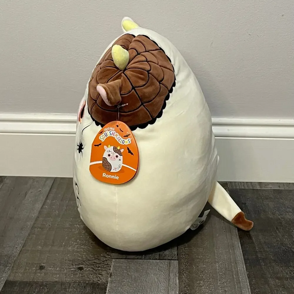 Squishmallows Ronnie the Cow 12 inch Day of the Dead Squad 2022 NWT Kellytoy